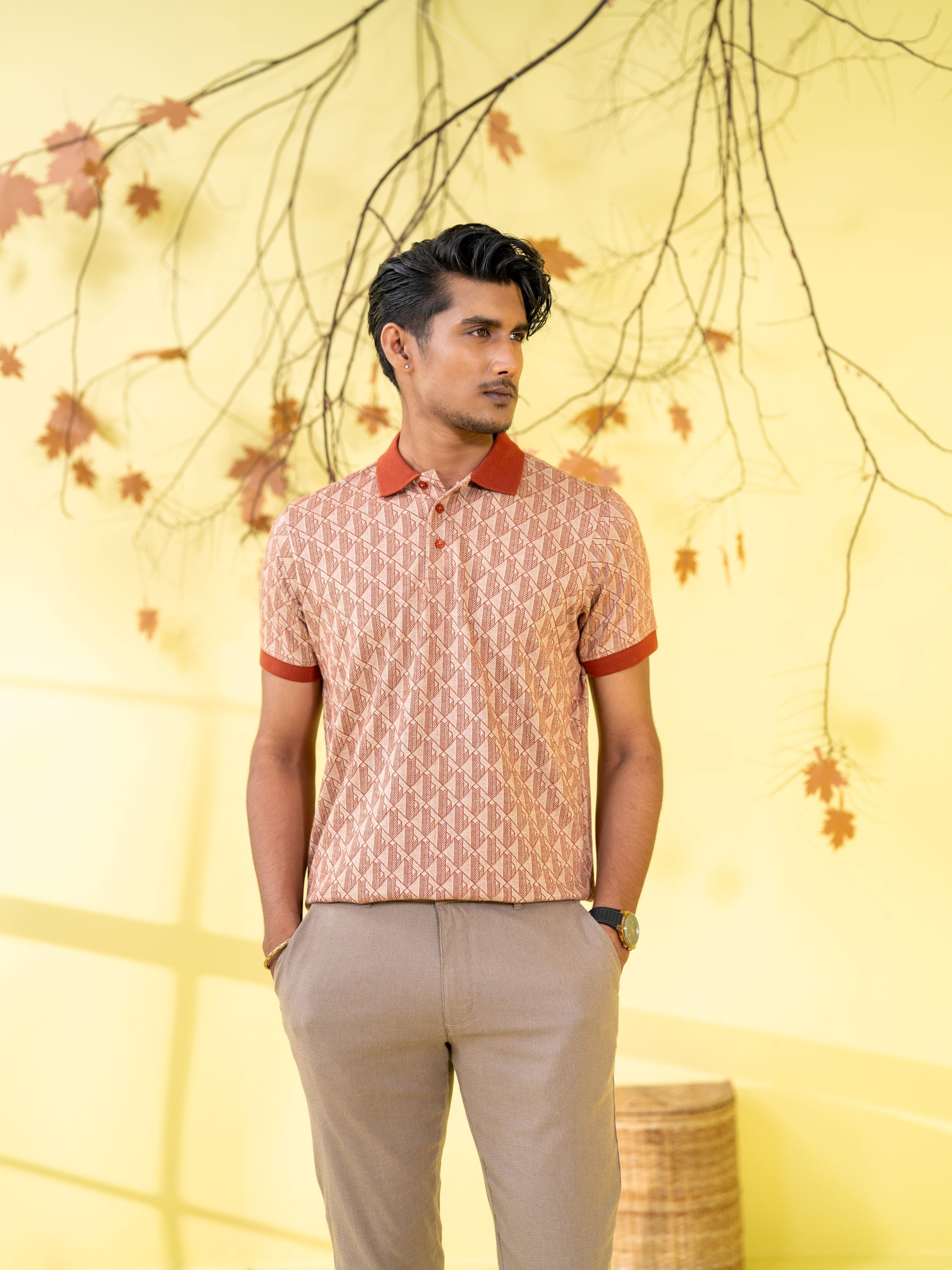 Men's Polo Shirt Maroon
