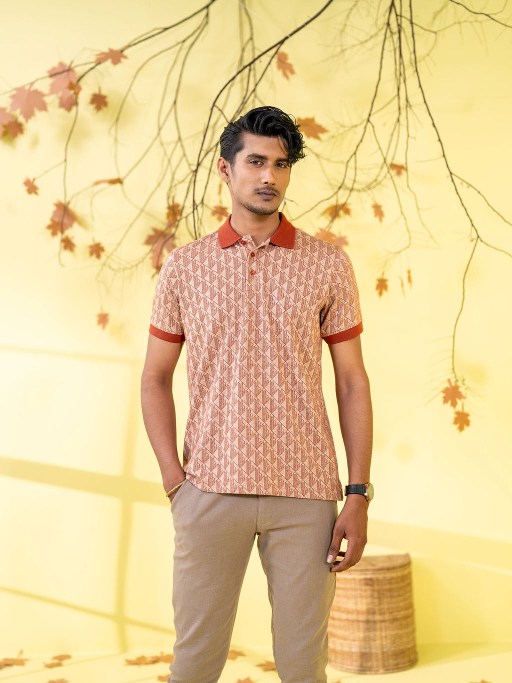 Men's Polo Shirt Maroon