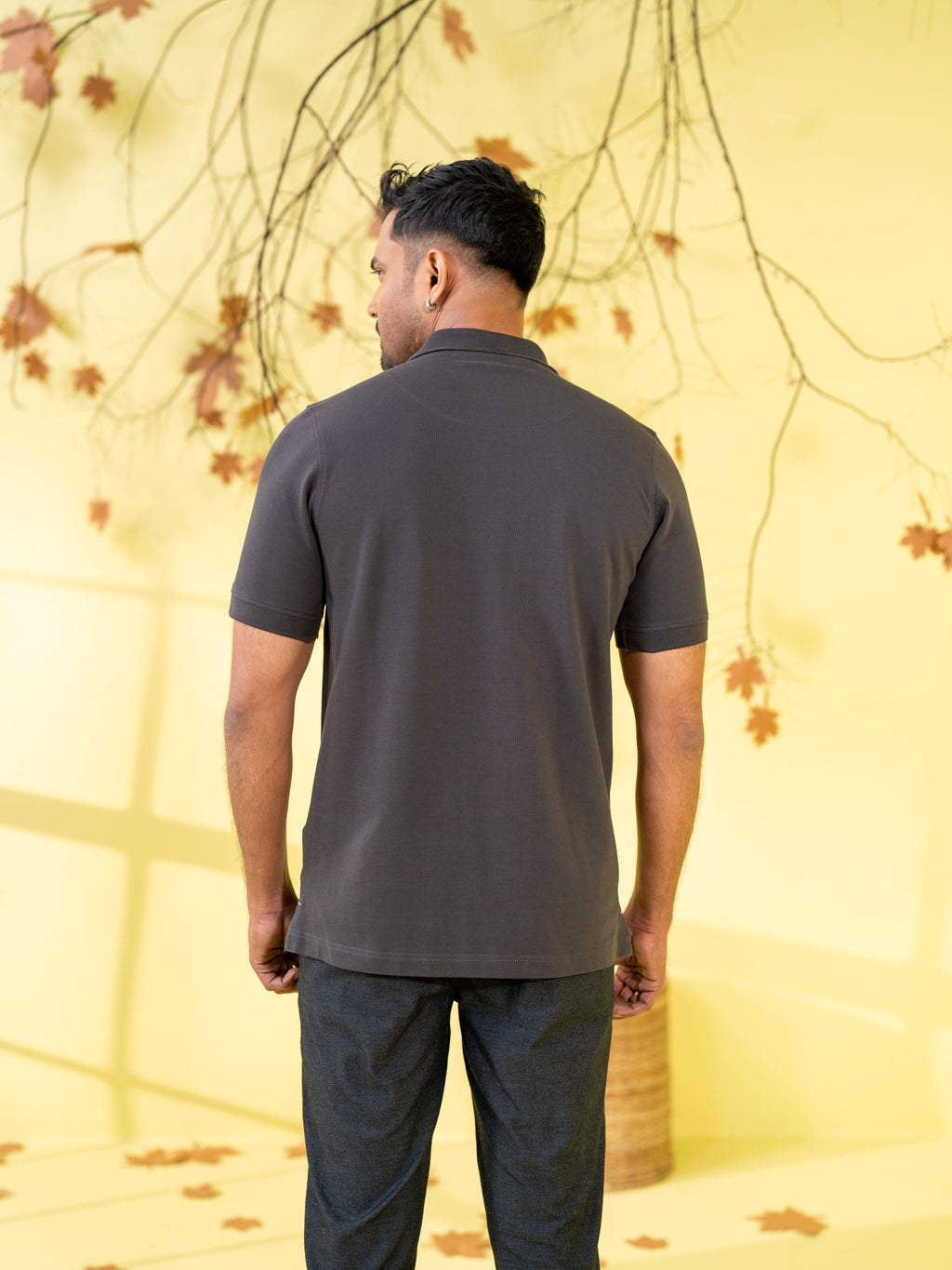 Men's Polo Shirt Ash
