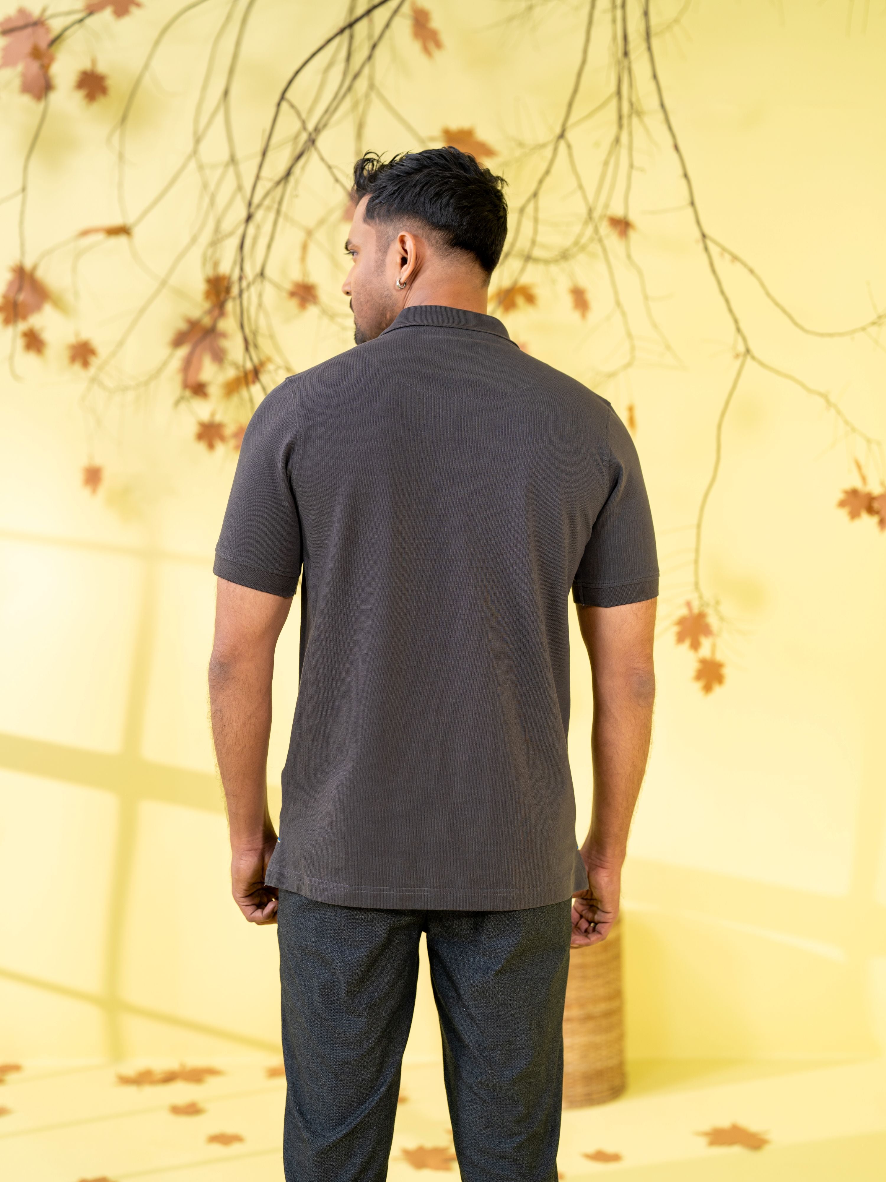 Men's Polo Shirt Ash