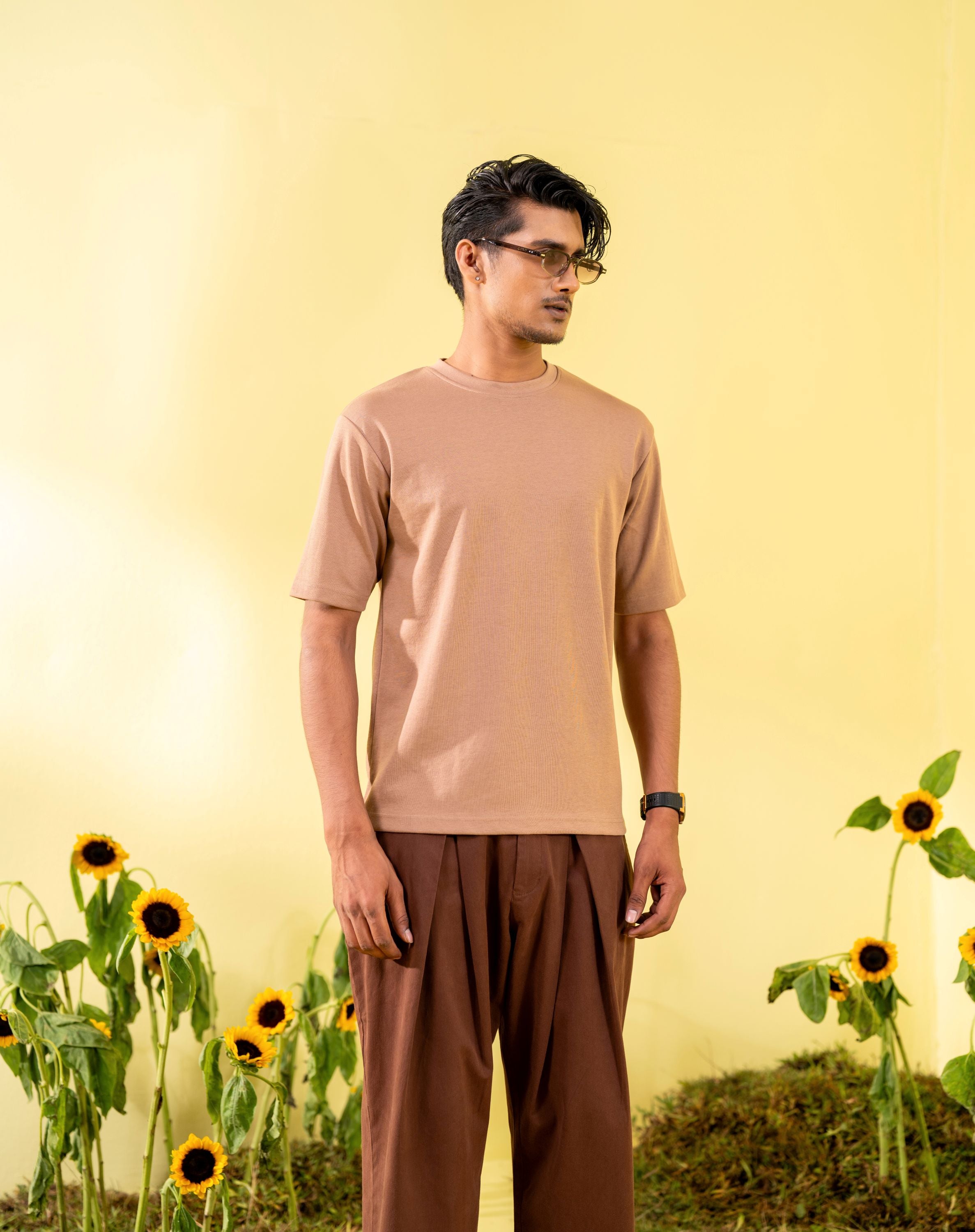 Men's Brown T-Shirt