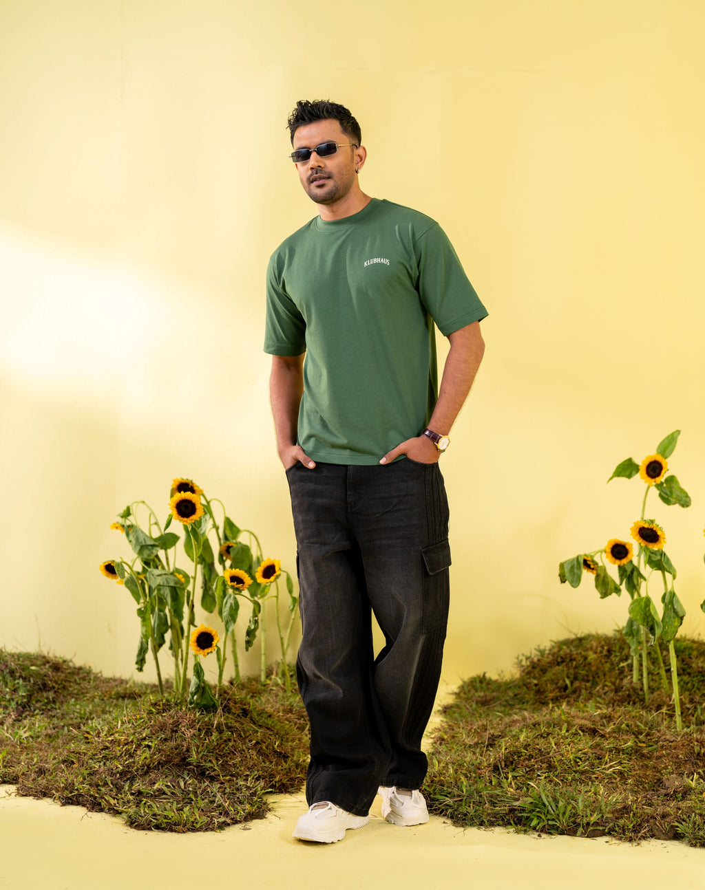 Men's Dark Green T-Shirt