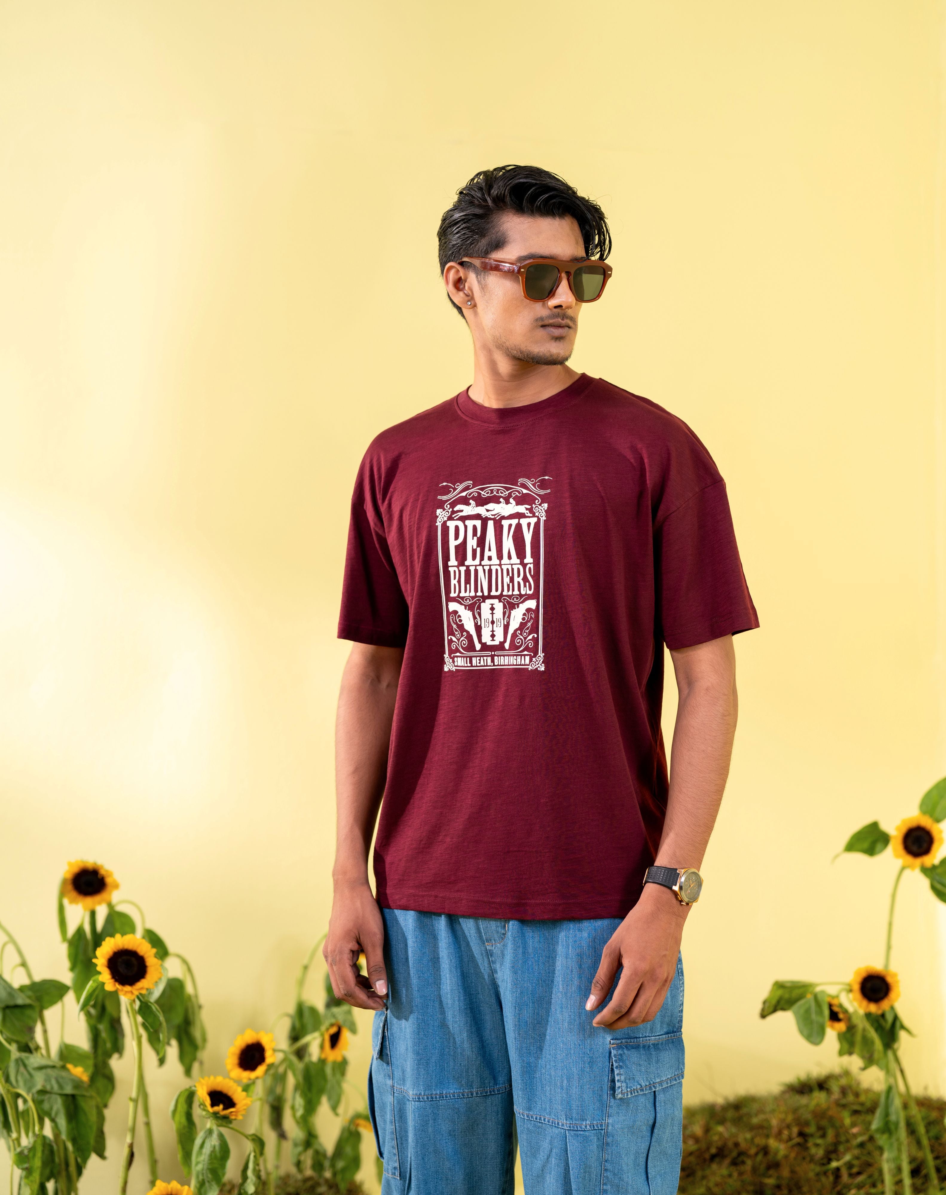 Men's Maroon T-Shirt