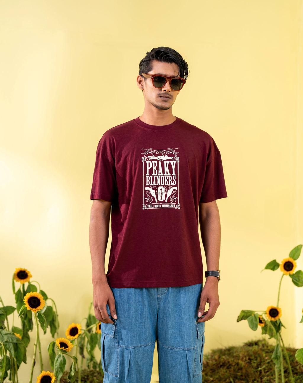 Men's Maroon T-Shirt