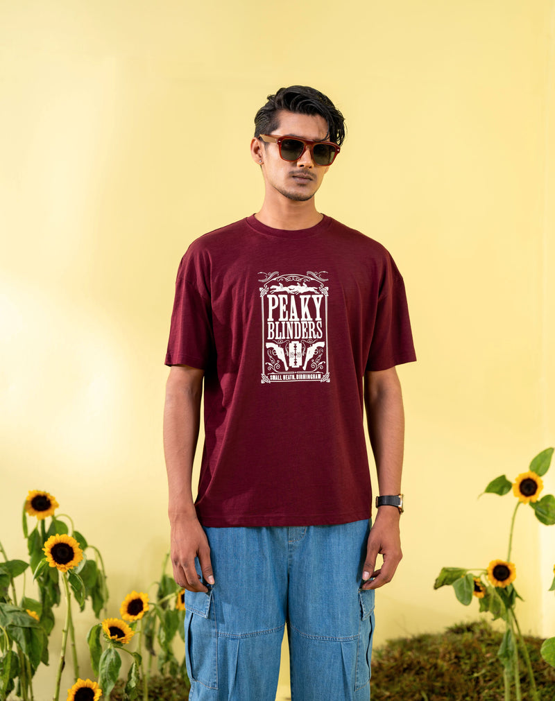 Men's Maroon T-Shirt
