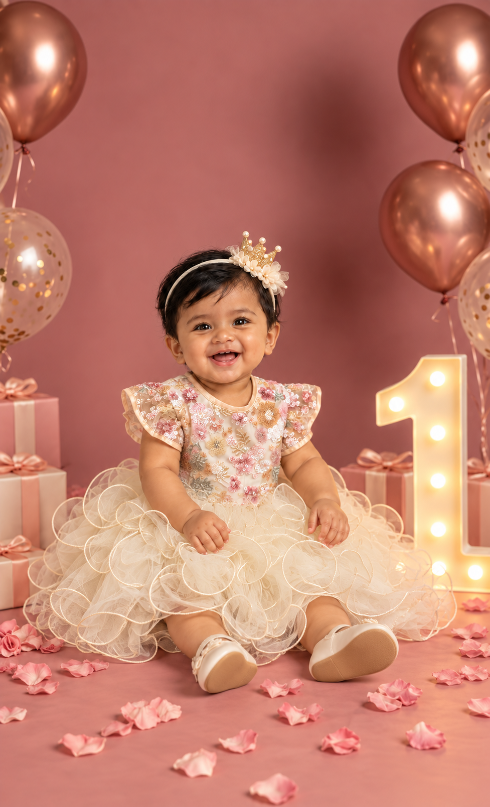 Newborn Party Gown