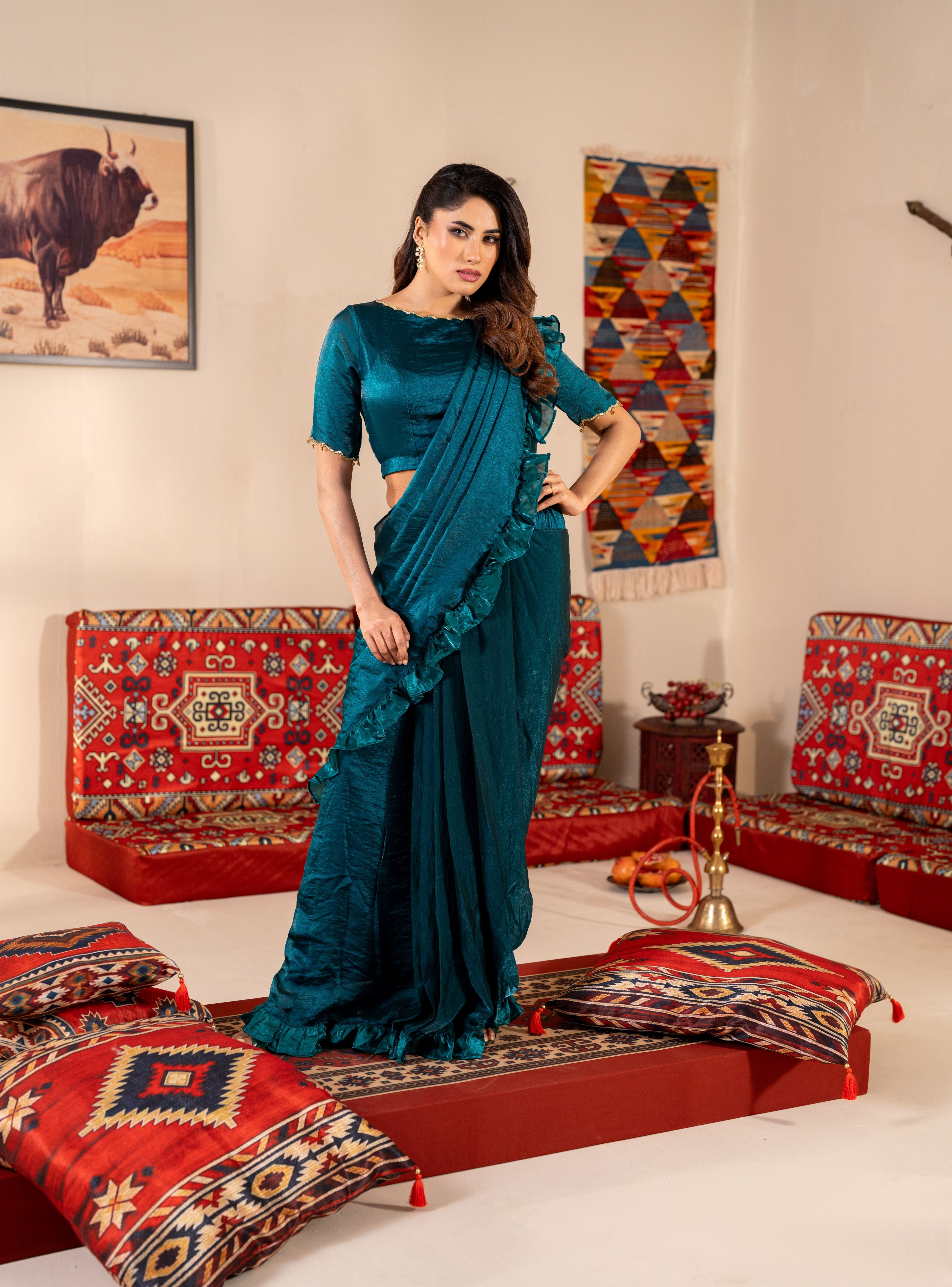 Women's Pant Saree