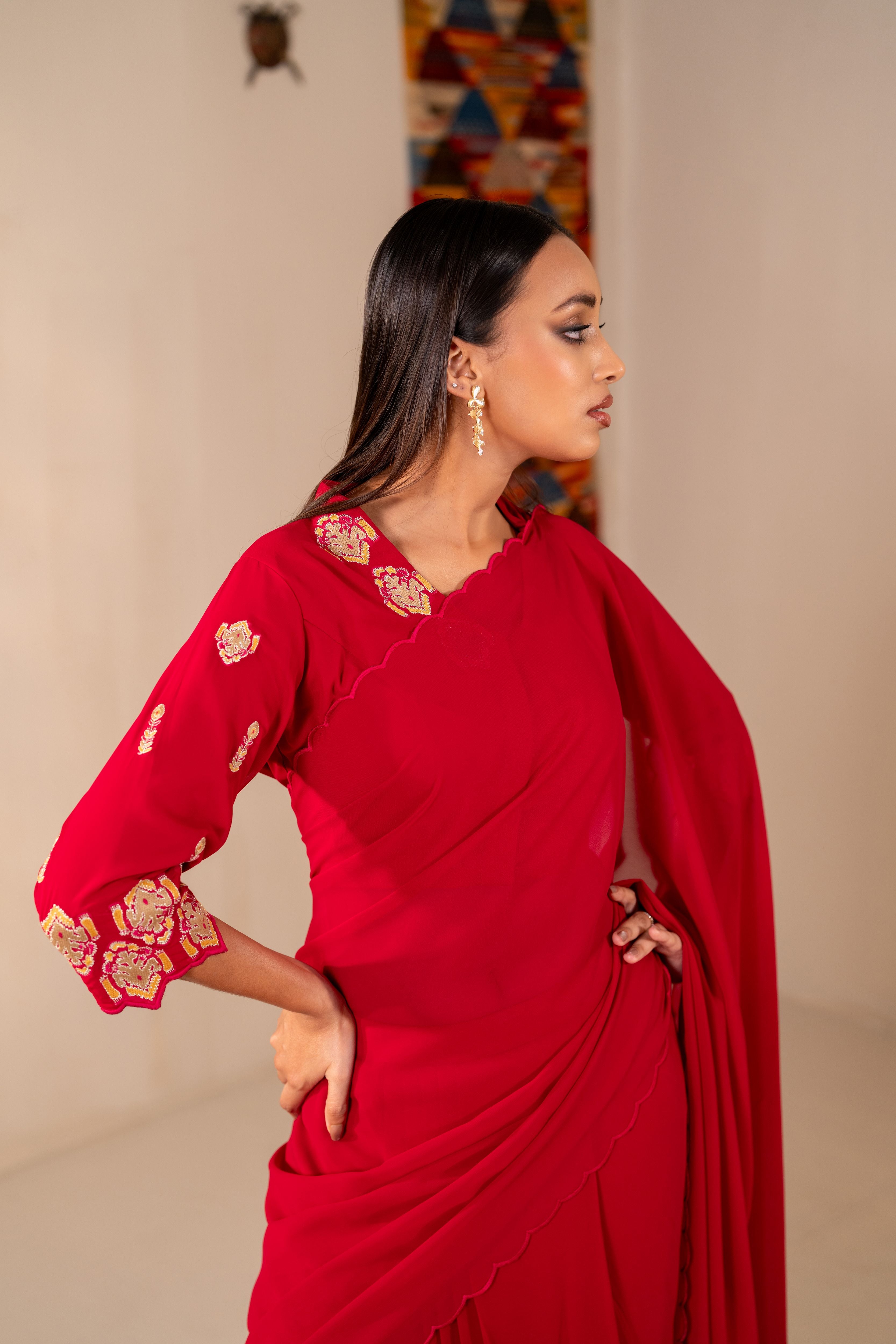 Women's Pant Saree