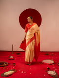 Women's Golden Saree