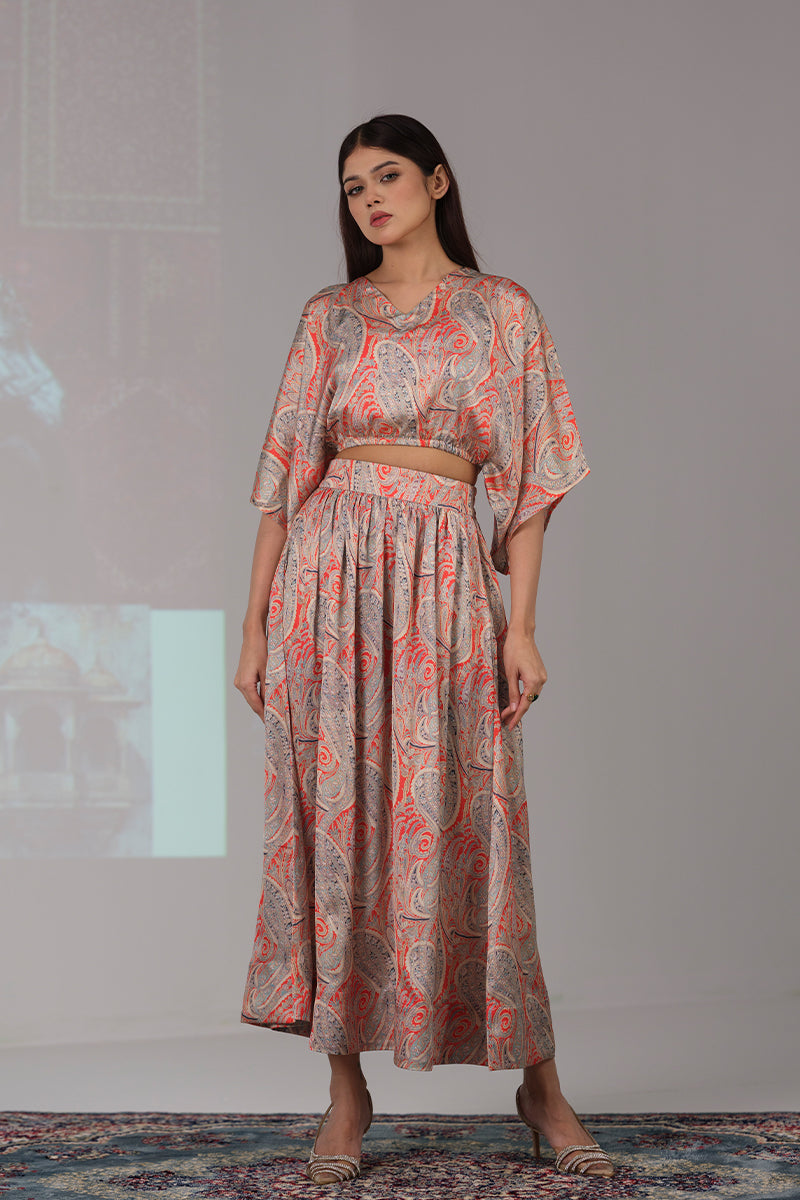 Skirt Top Set