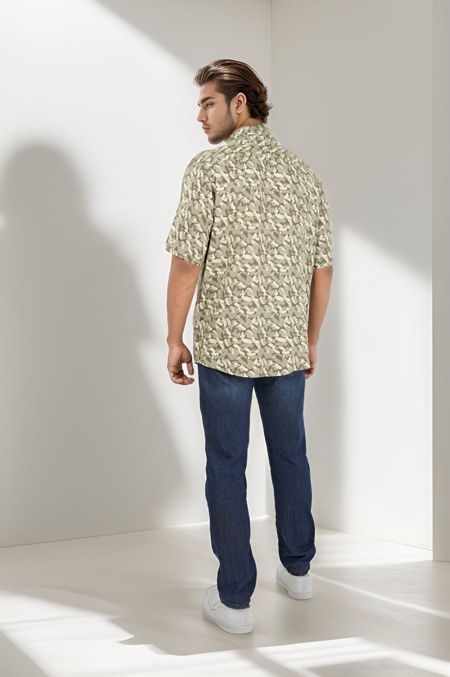 Men's Casual Half Shirt