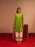 Women's Kelly Green Ethnic Frock