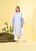 Women's Ethnic Top Sky