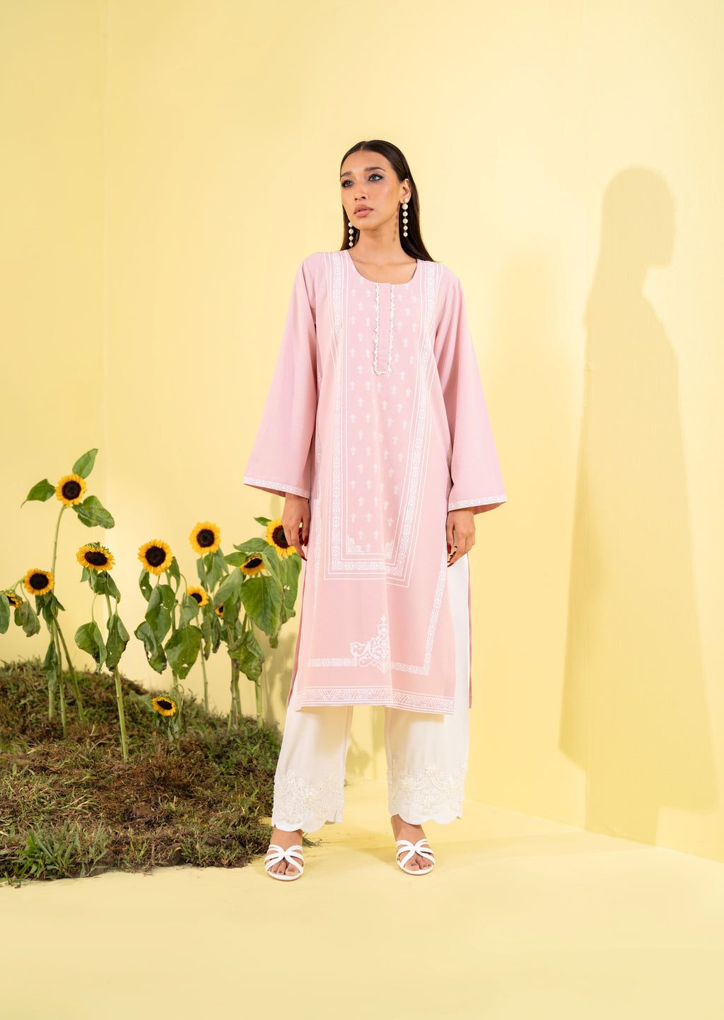 Women's Ethnic Top Mauve