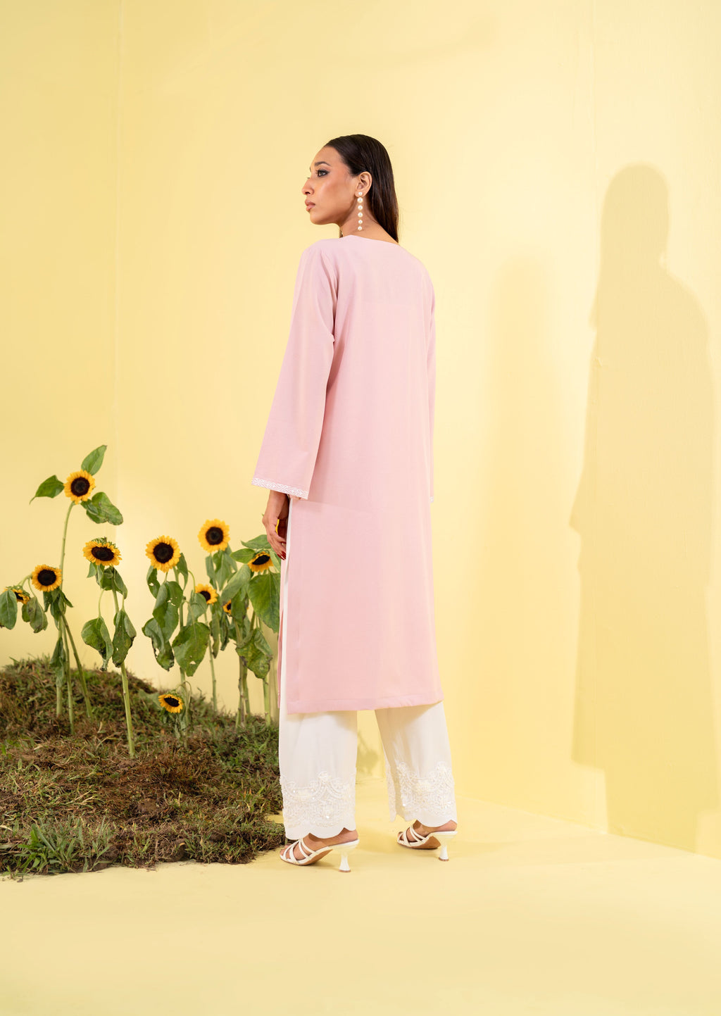 Women's Ethnic Top Mauve