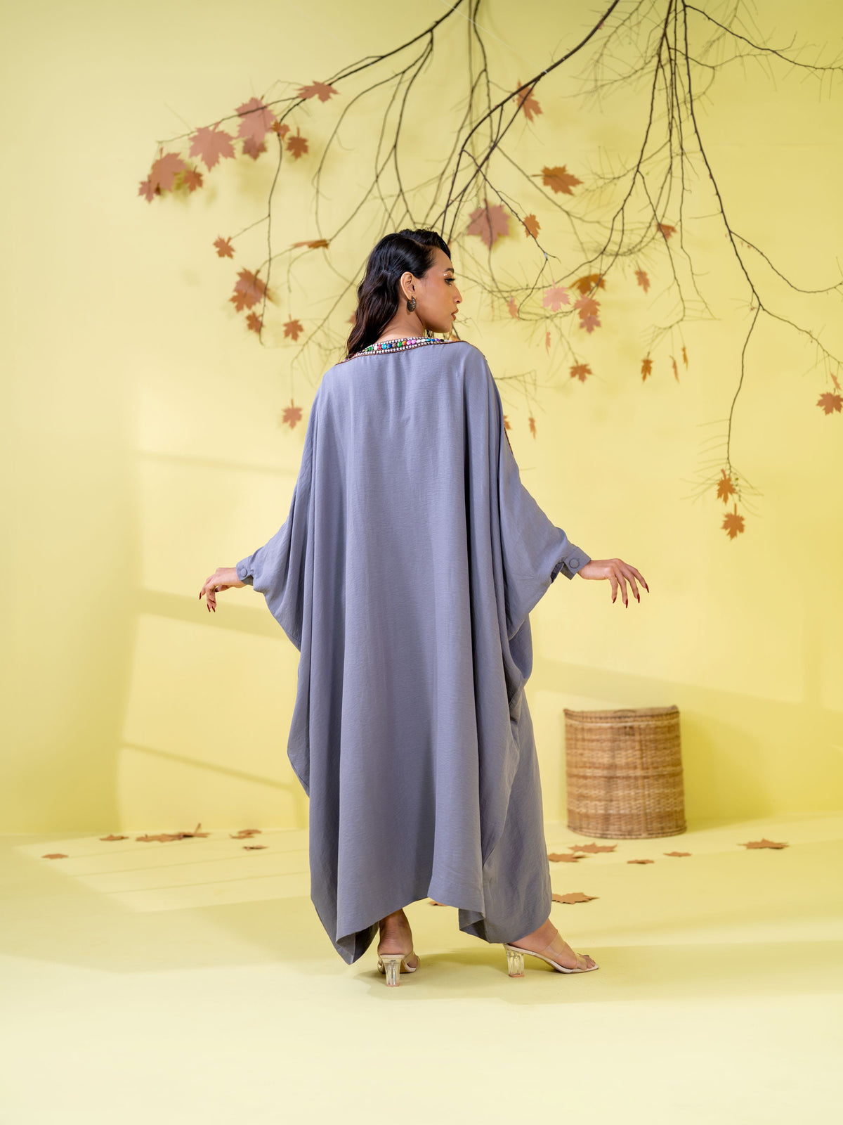Women's Lavender Grey kaftan