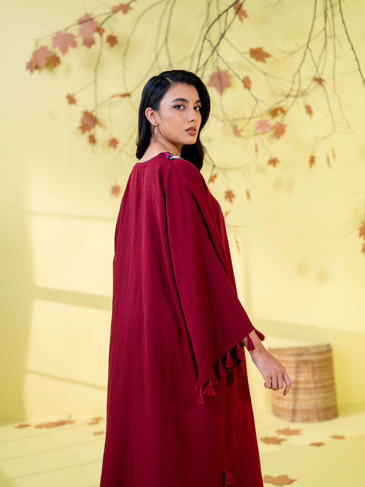 Women's Lavender Grey kaftan