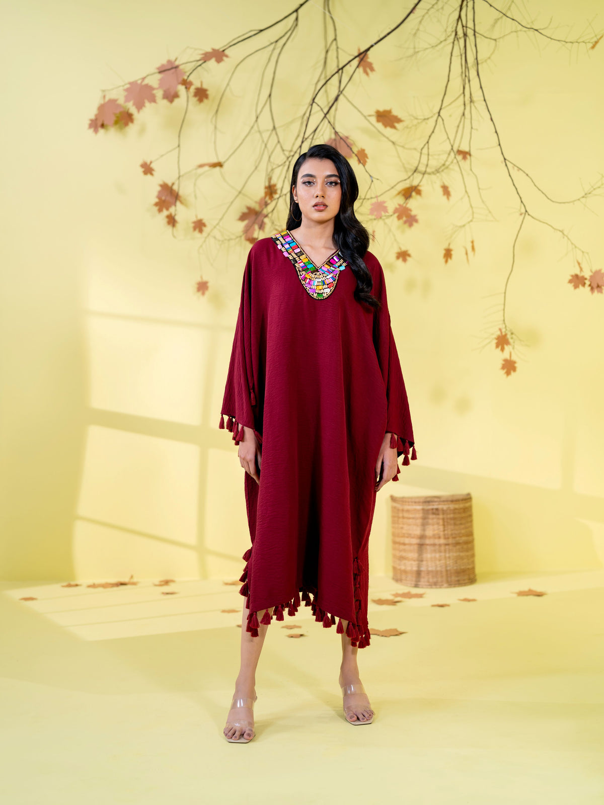 Women's Lavender Grey kaftan