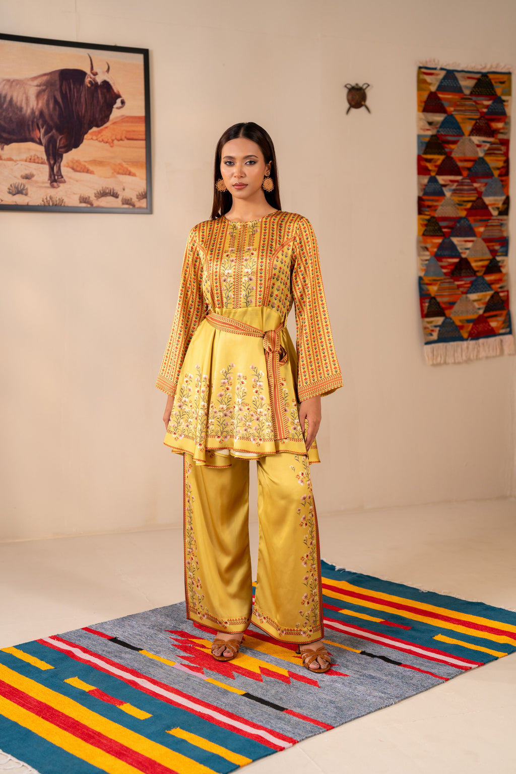Citrine Women's 2 Piece Suit
