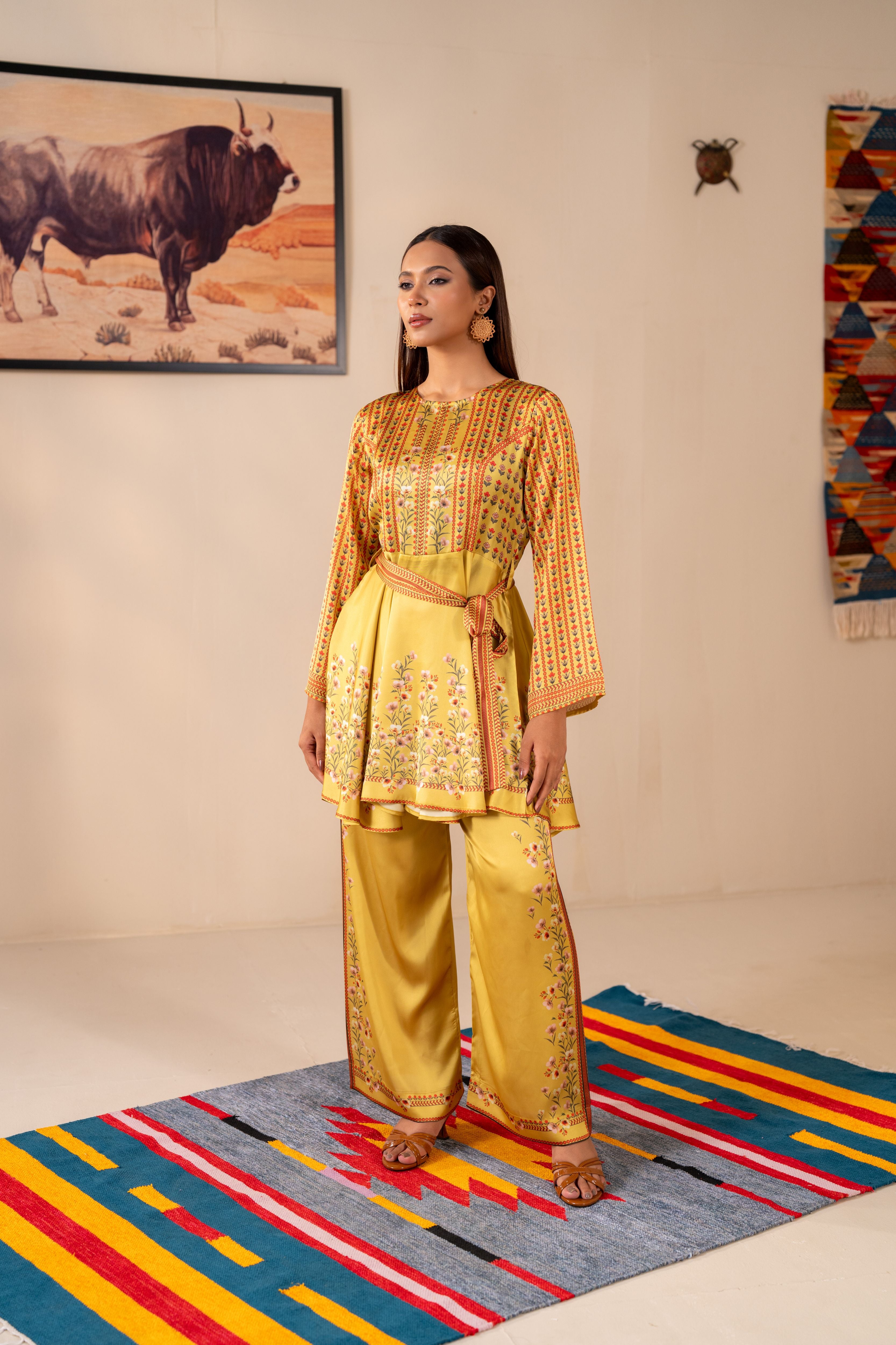 Citrine Women's 2 Piece Suit