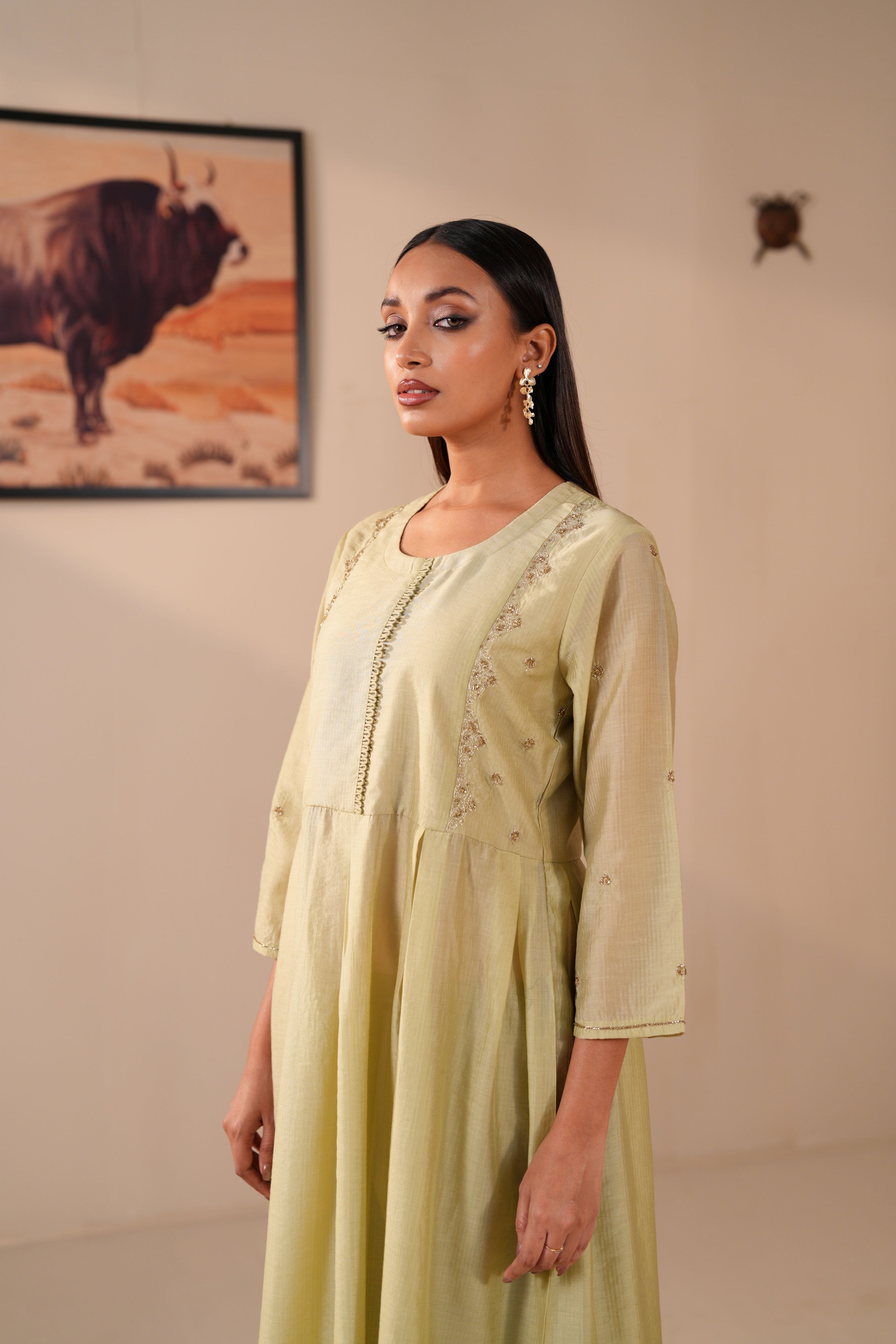 Sage Green Women's 2 Piece Suit