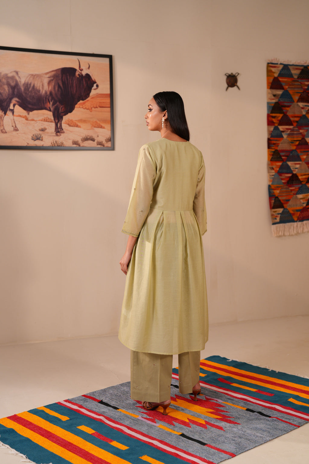 Sage Green Women's 2 Piece Suit