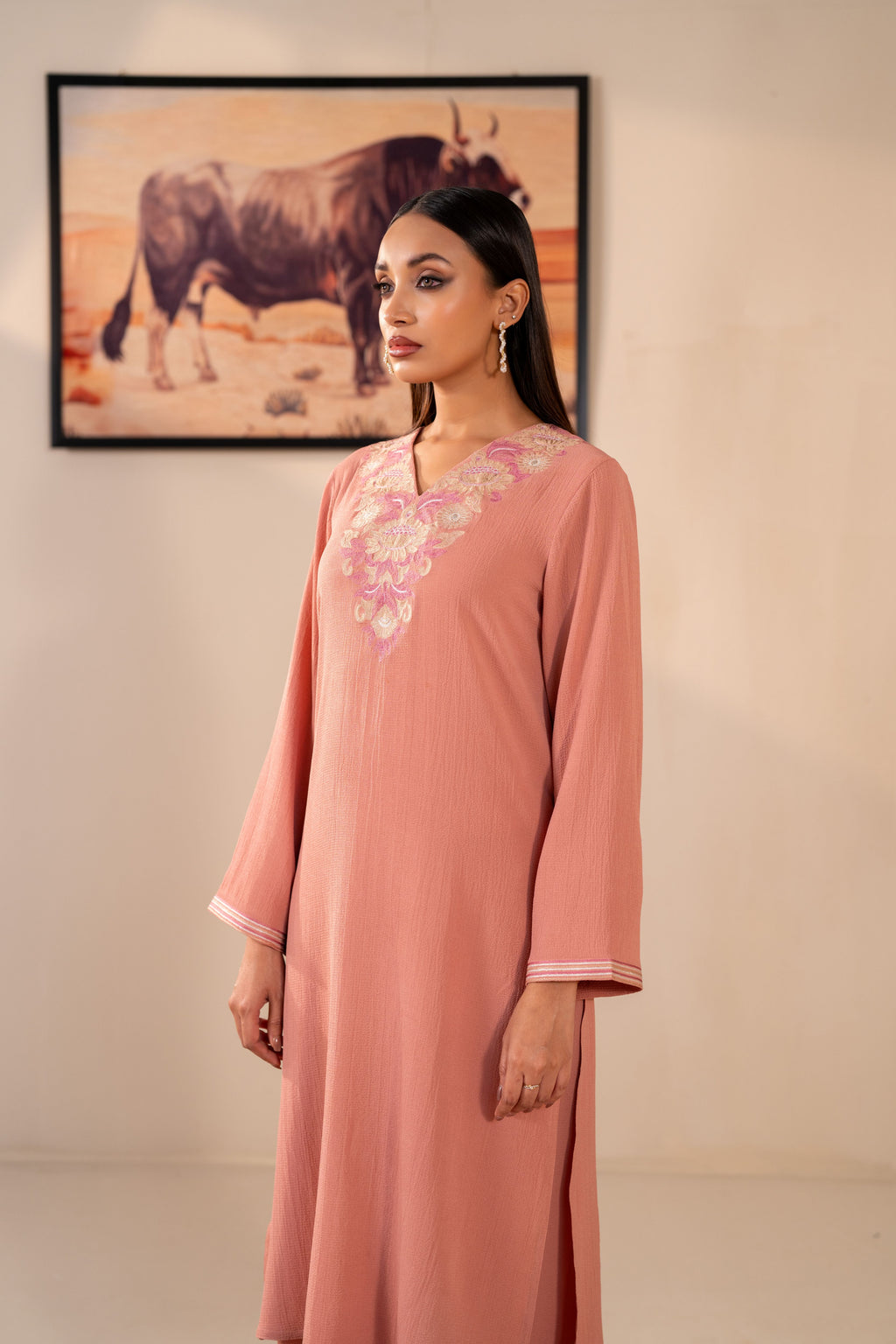 Women's Ash Rose 2 Piece Suit