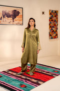 Women's Olive Green 2 Piece Suit