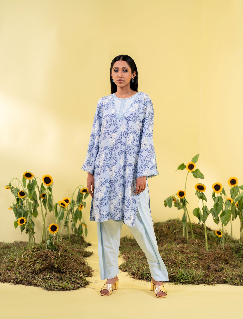 Women's Print 2 Piece Suit