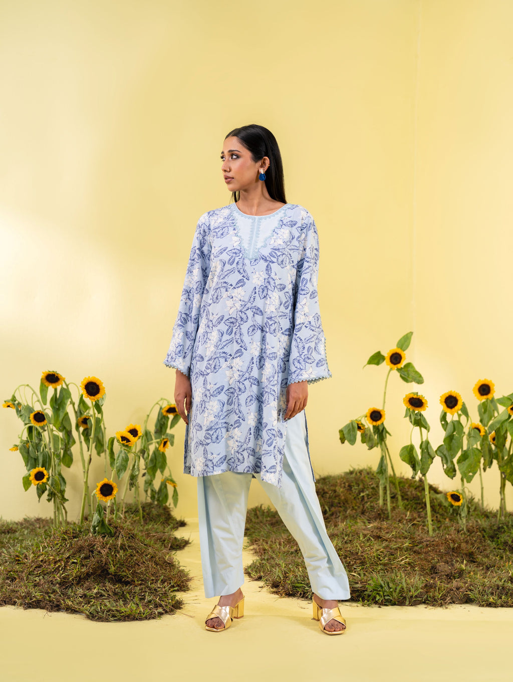 Women's Print 2 Piece Suit