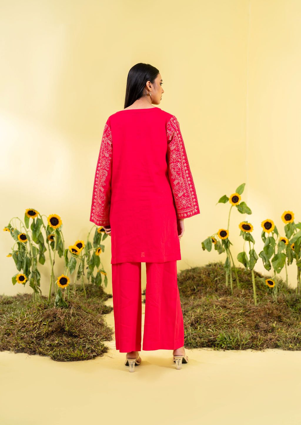 Women's Hot Pink 2 Piece Suit