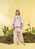 Women's Off White 2 Piece Suit