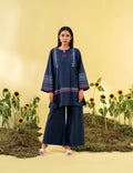 Women's Navy Blue 2 Piece Suit