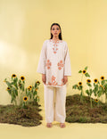 Women's Beige 2 Piece Suit
