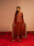 Women's Burnt Orange 2 Piece Suit