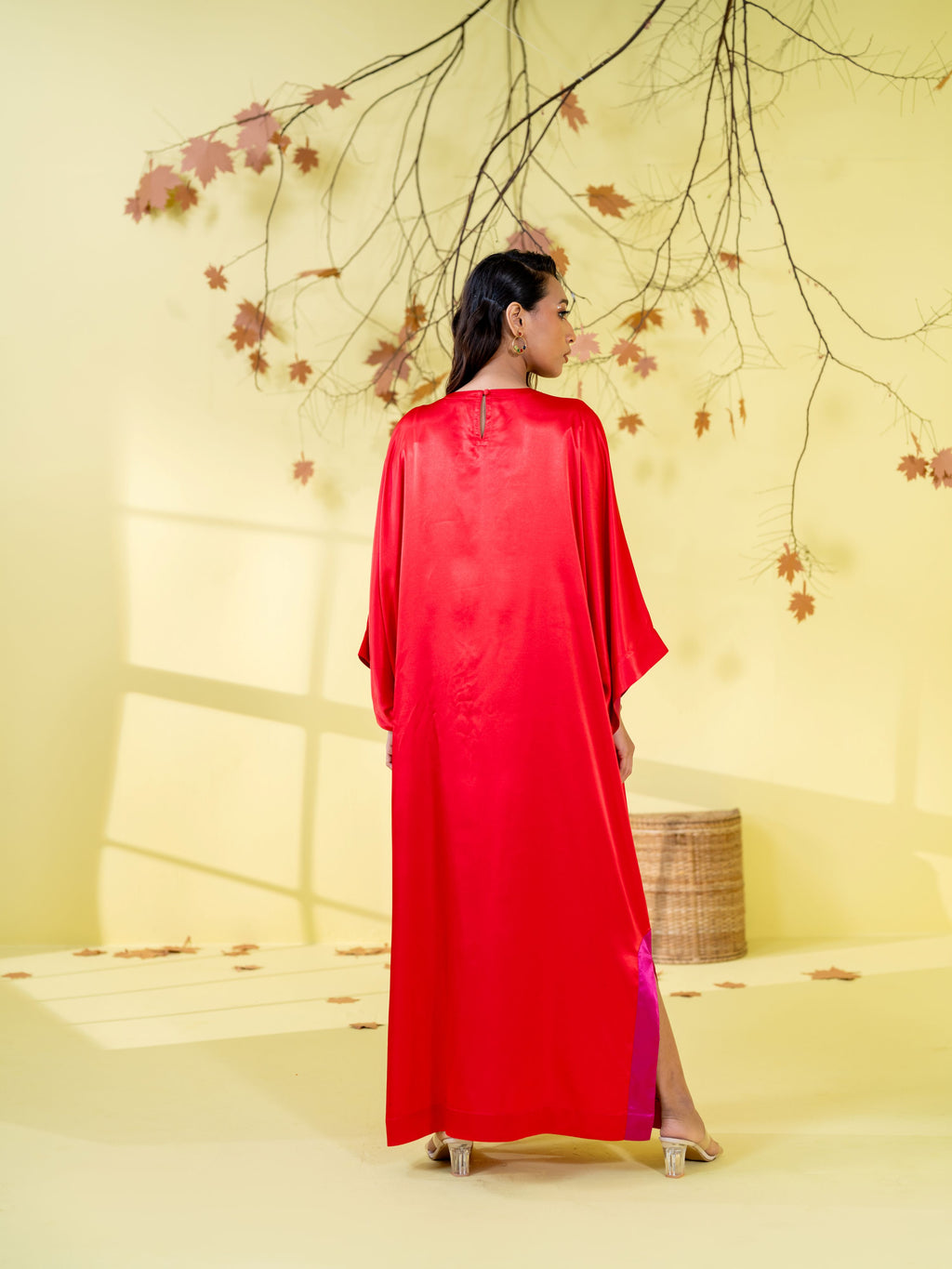 Women's Maroon Red Long dress