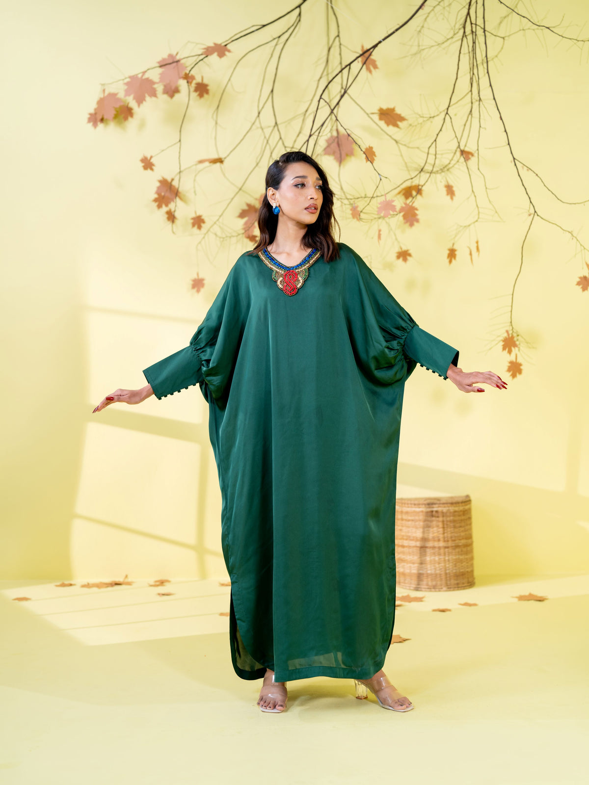 Women's Green Long dress