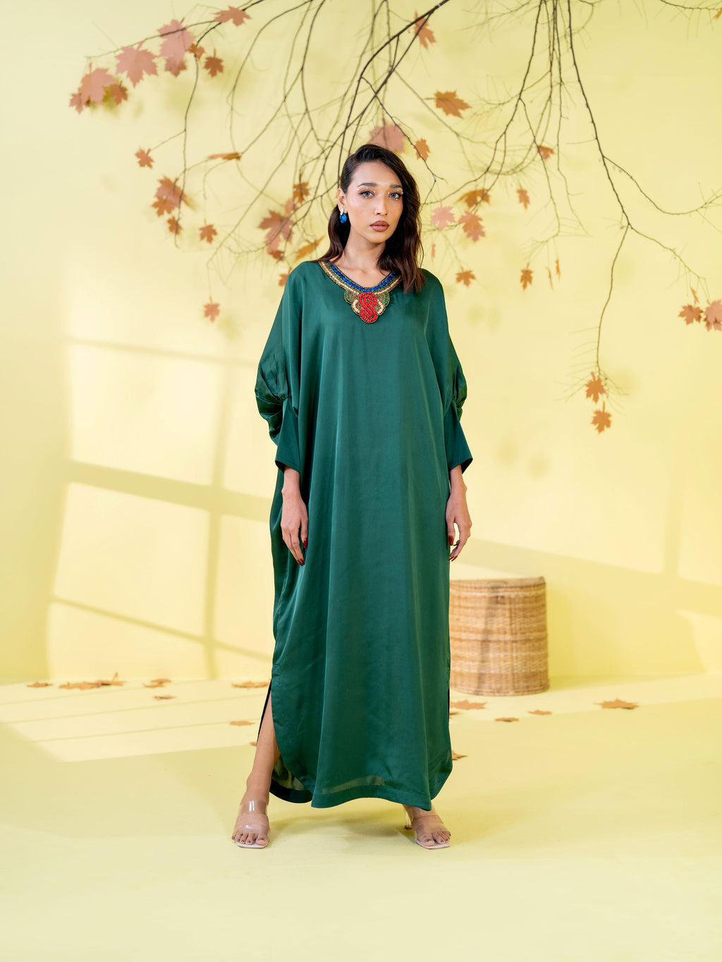 Women's Green Long dress