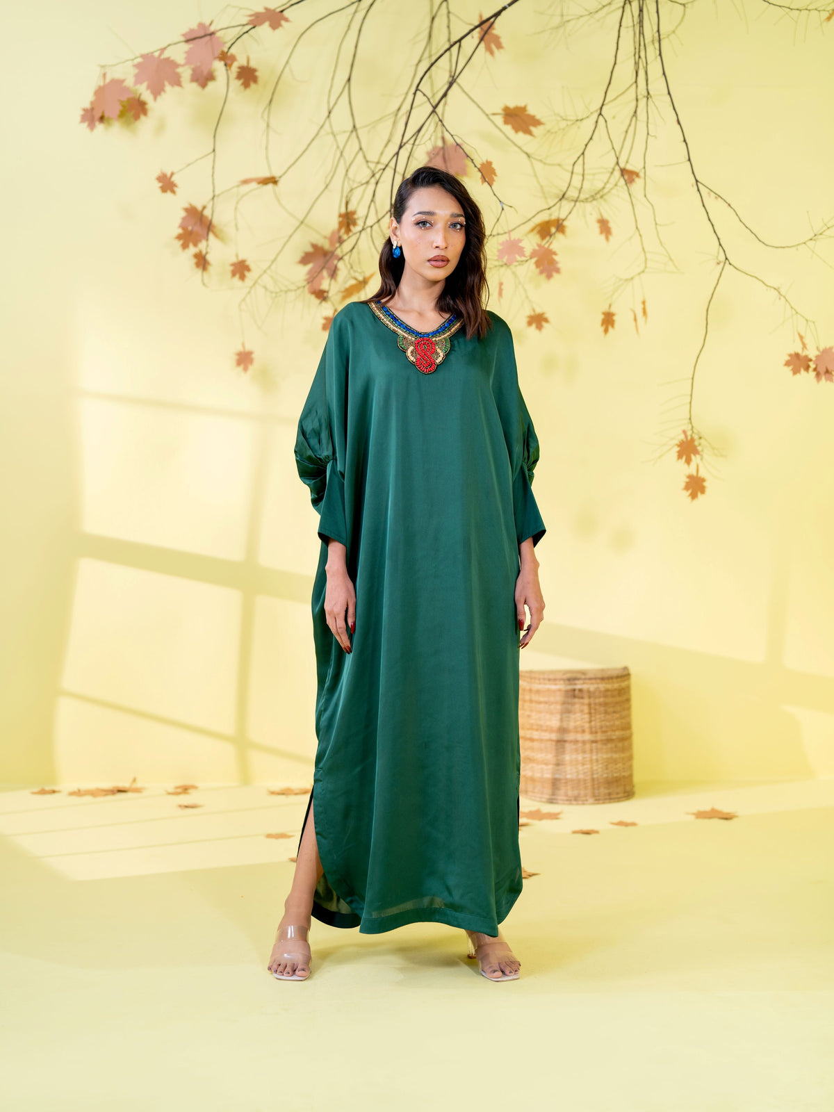 Women's Green Long dress