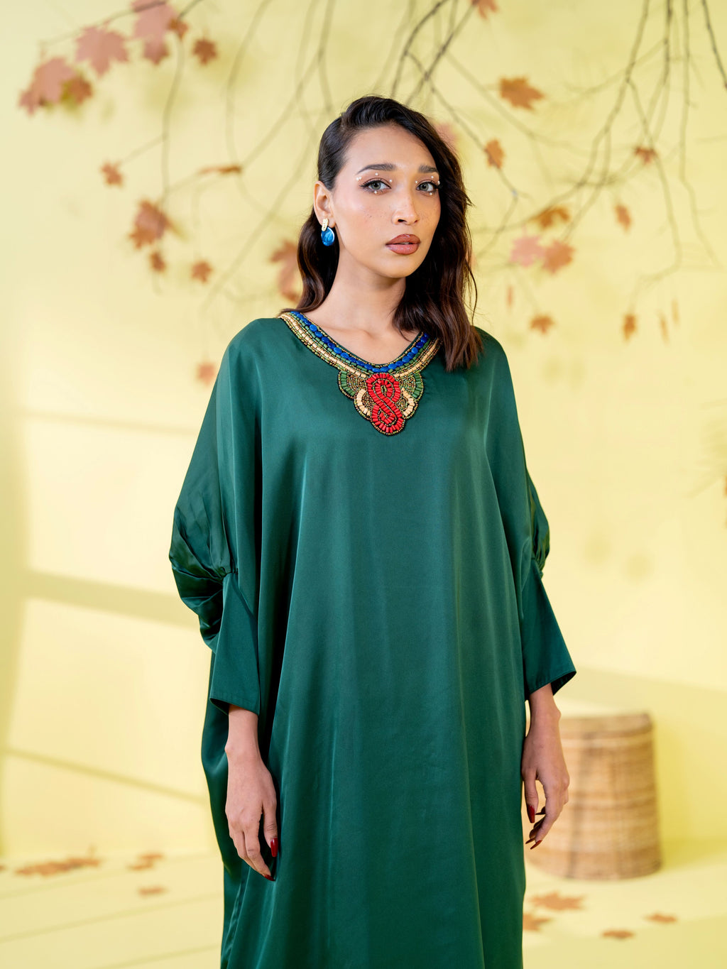 Women's Green Long dress