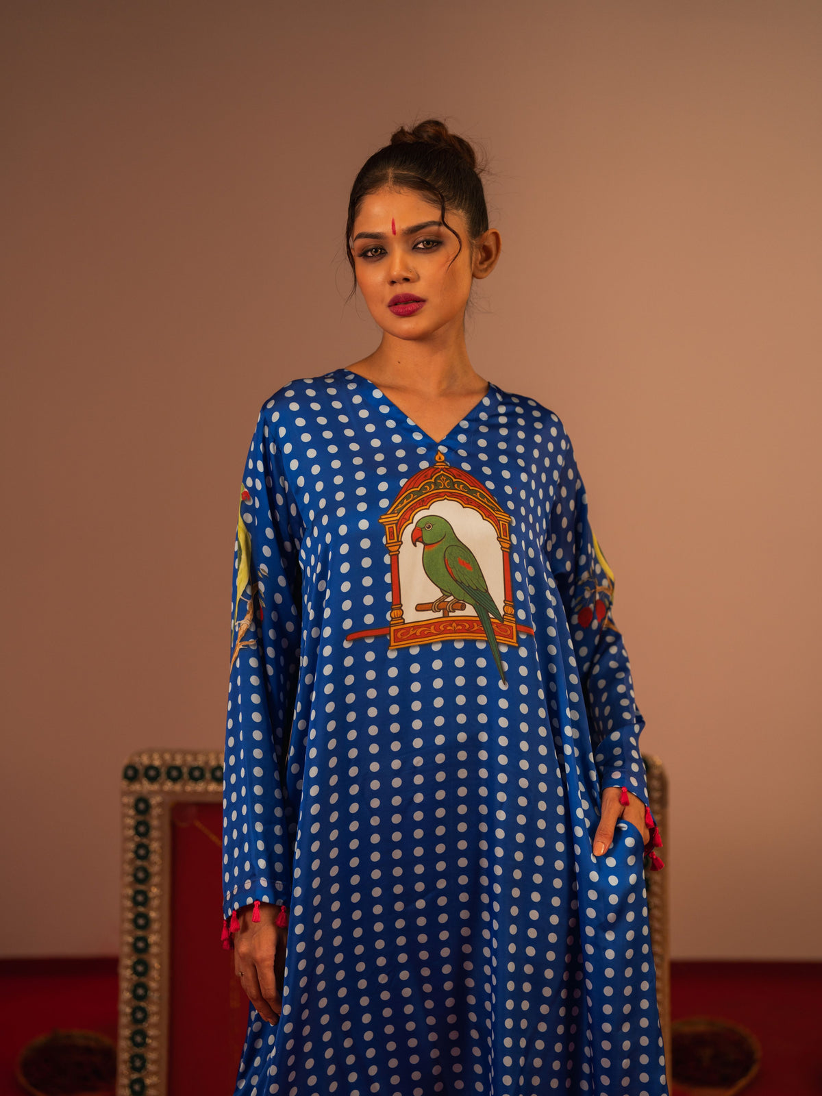 Women's Royal Blue Long dress