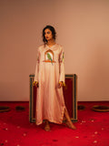 Women's Peach Long dress
