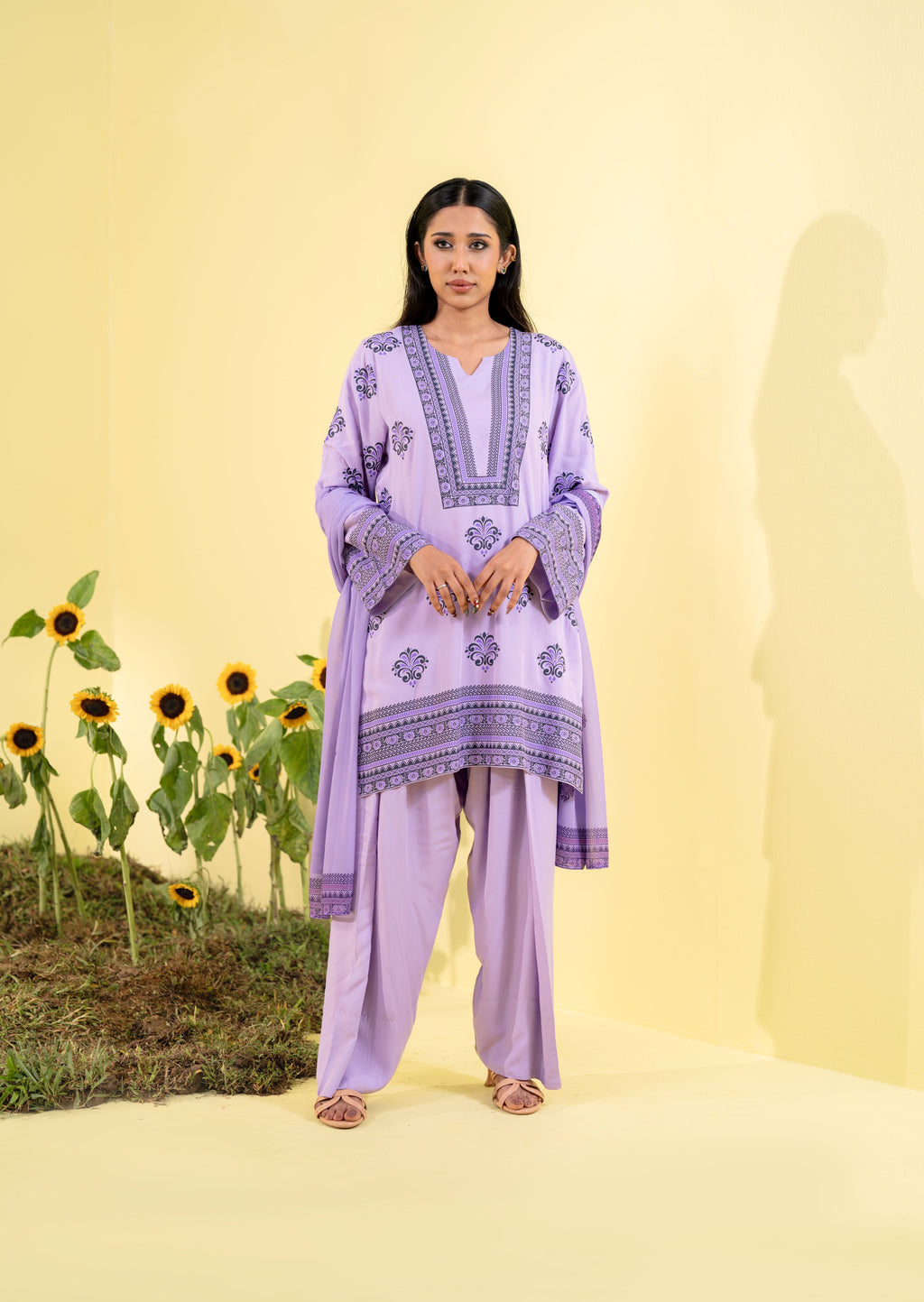 Women's 3 Piece Suit Purple