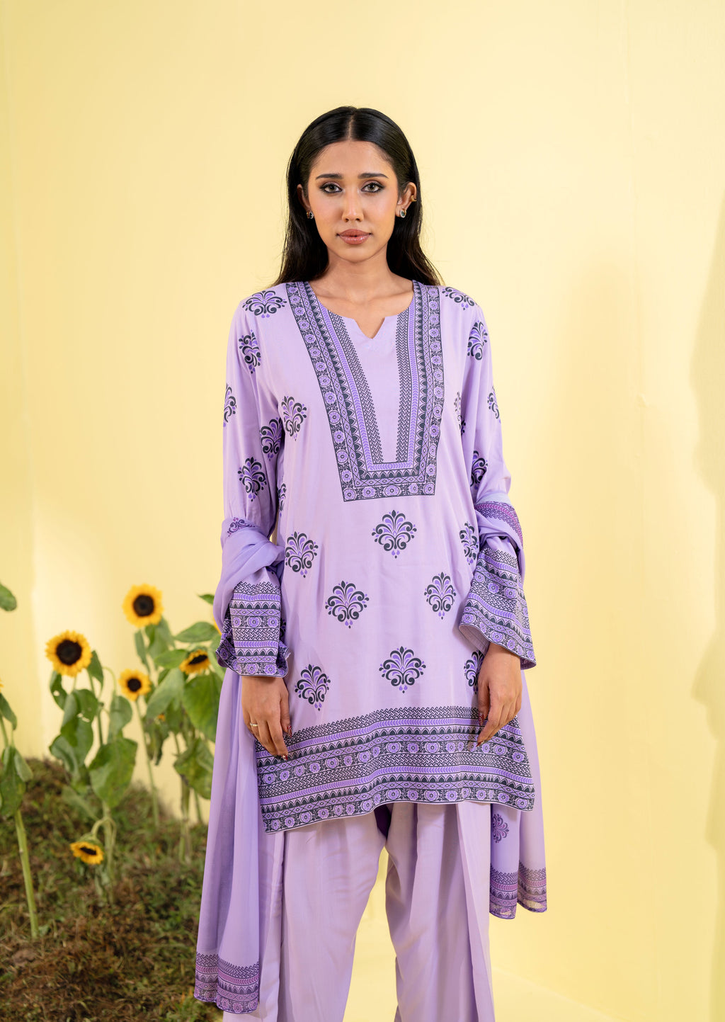 Women's 3 Piece Suit Purple