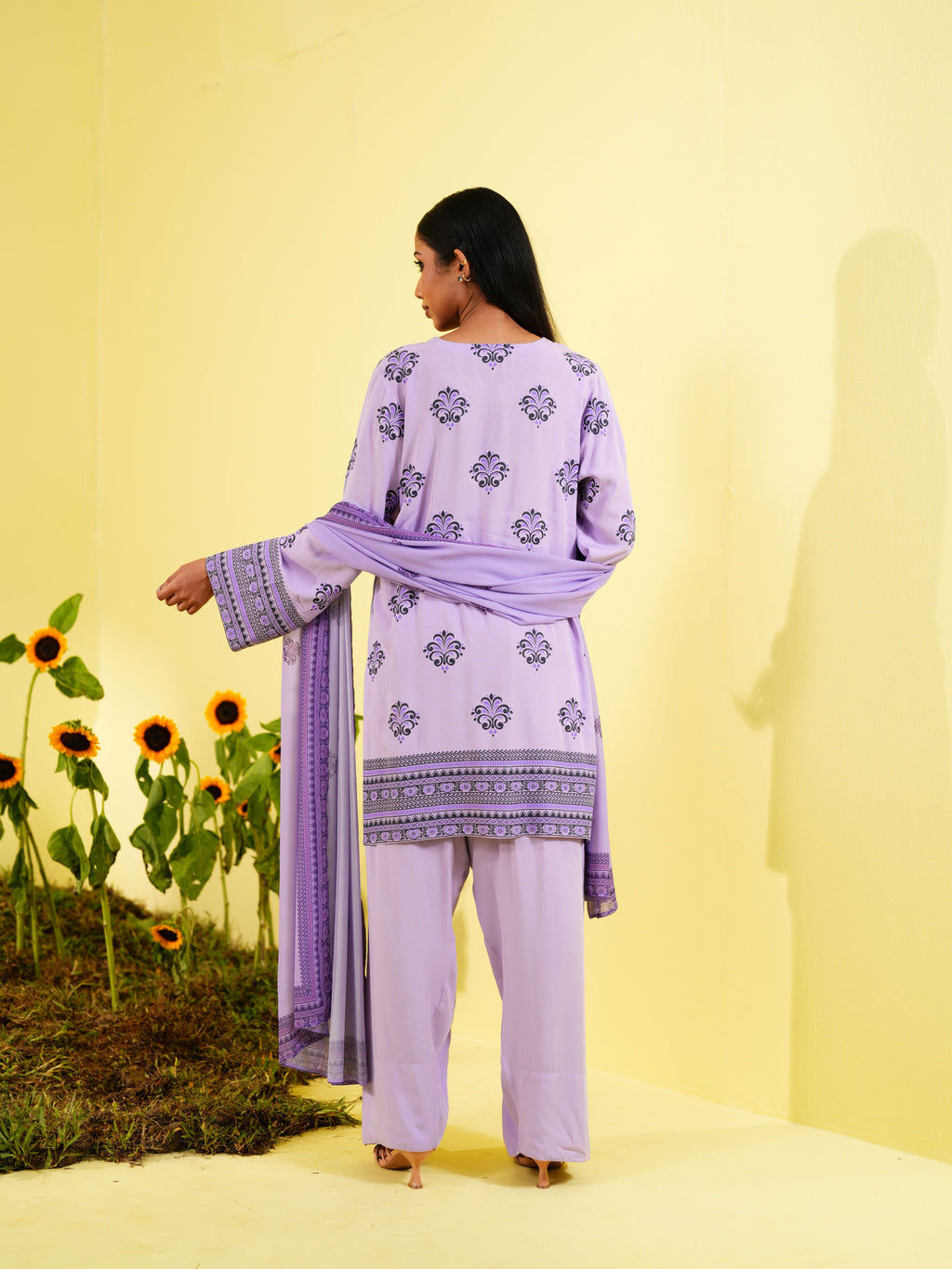 Women's 3 Piece Suit Purple