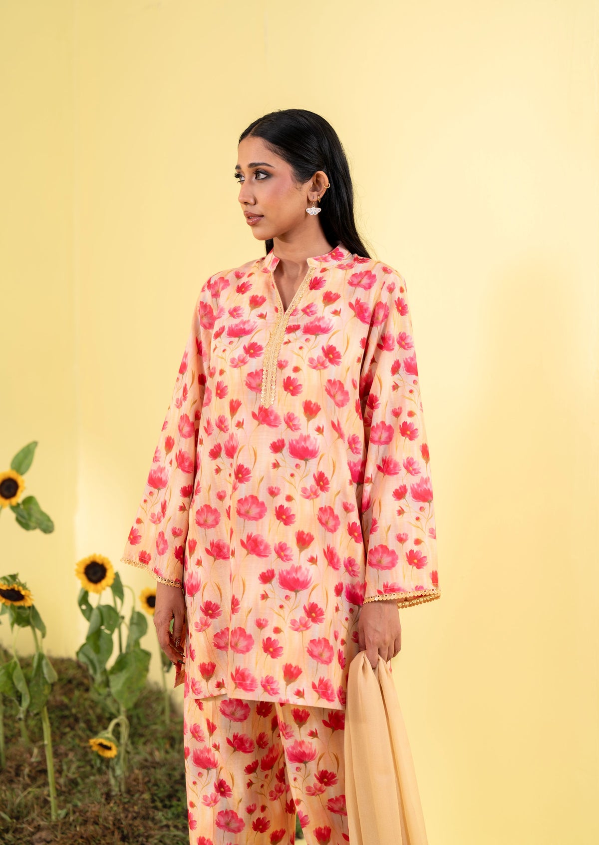 Women's Print 3 Piece Suit