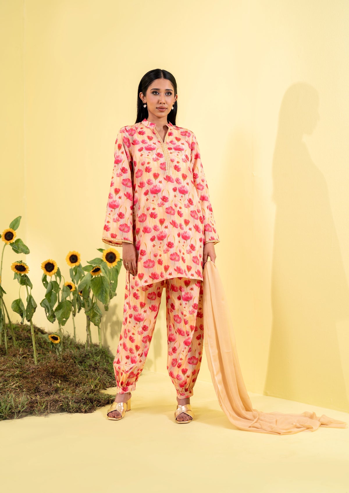 Women's Print 3 Piece Suit