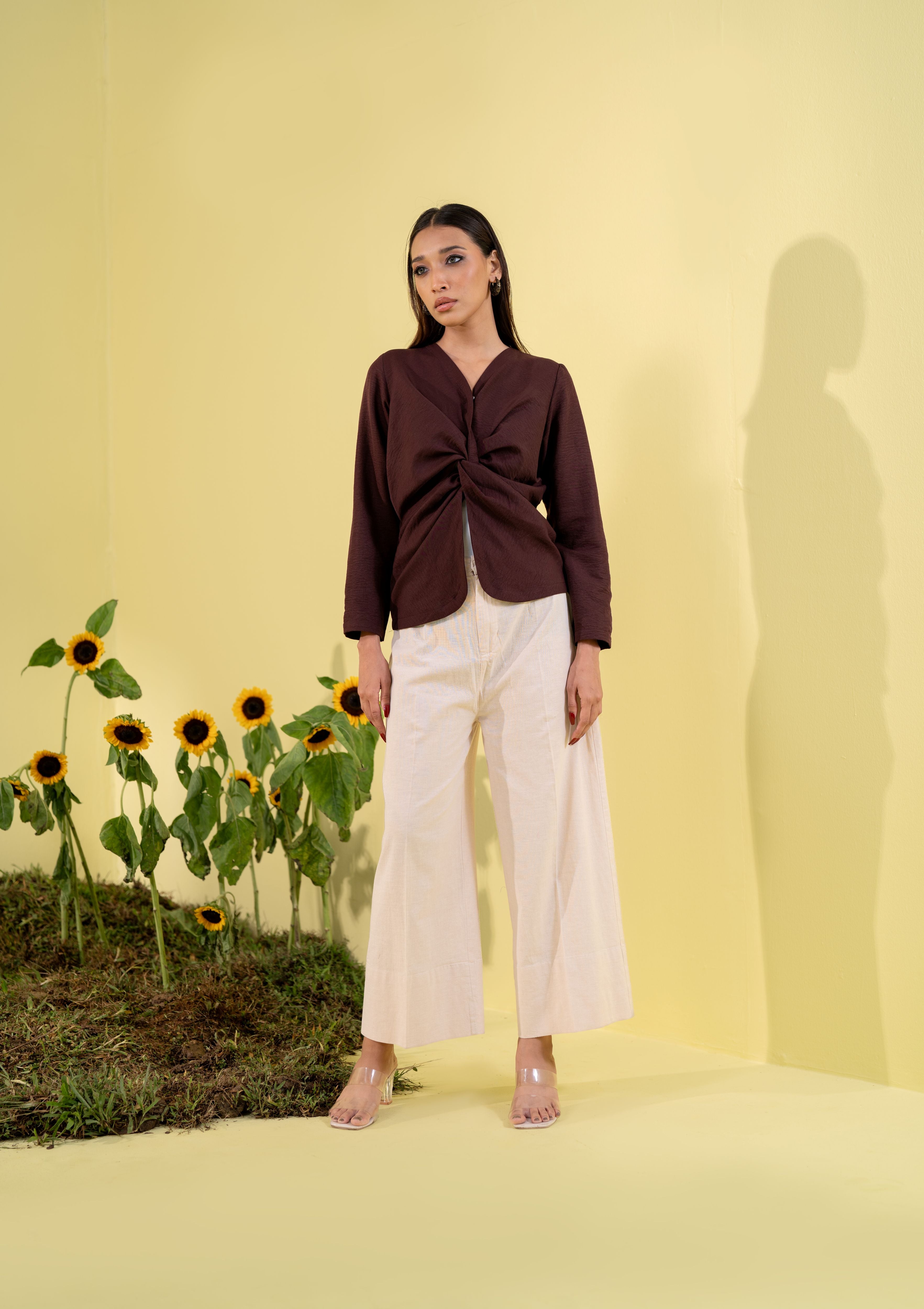 Women's Evening Top Coffee