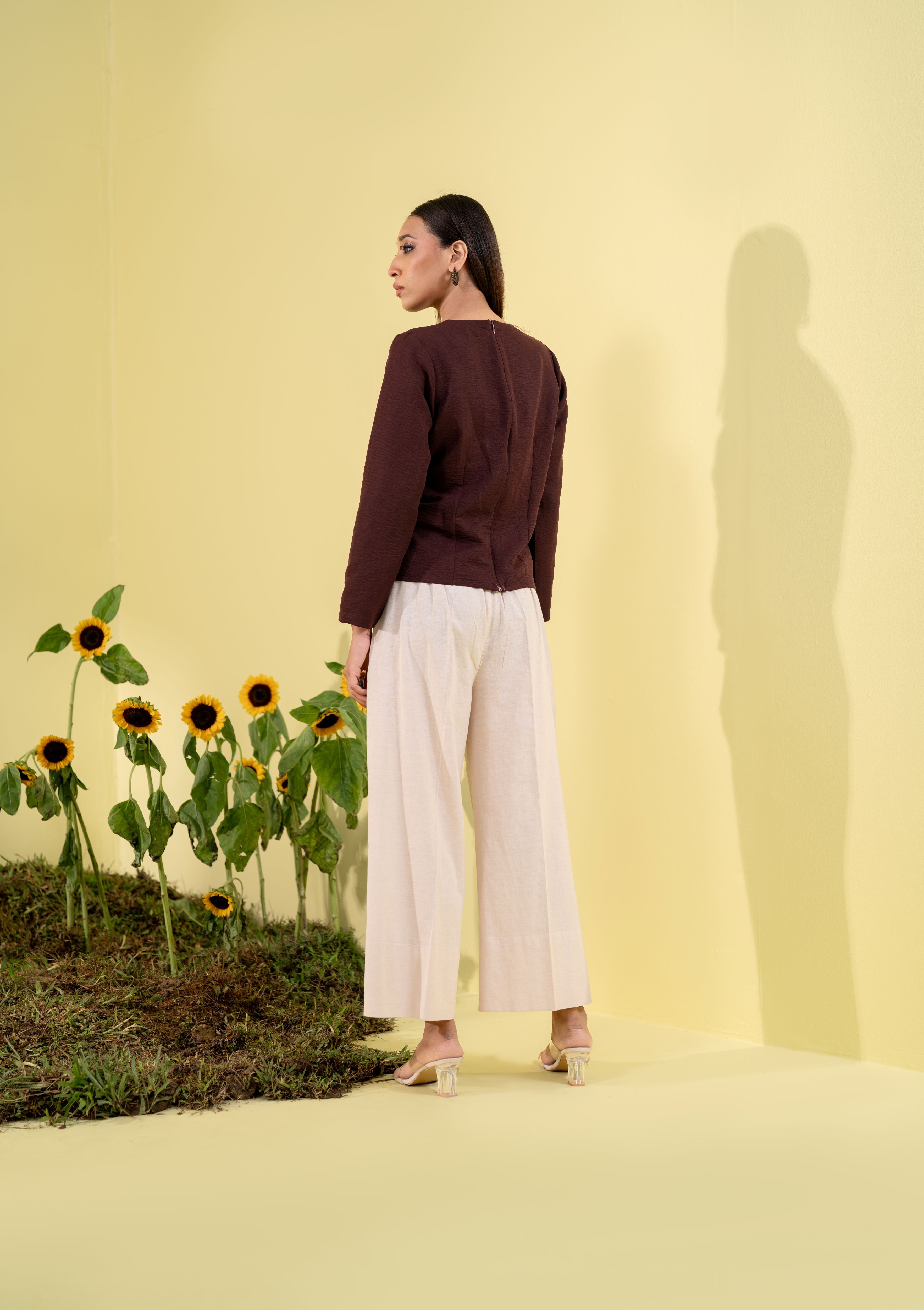 Women's Evening Top Coffee