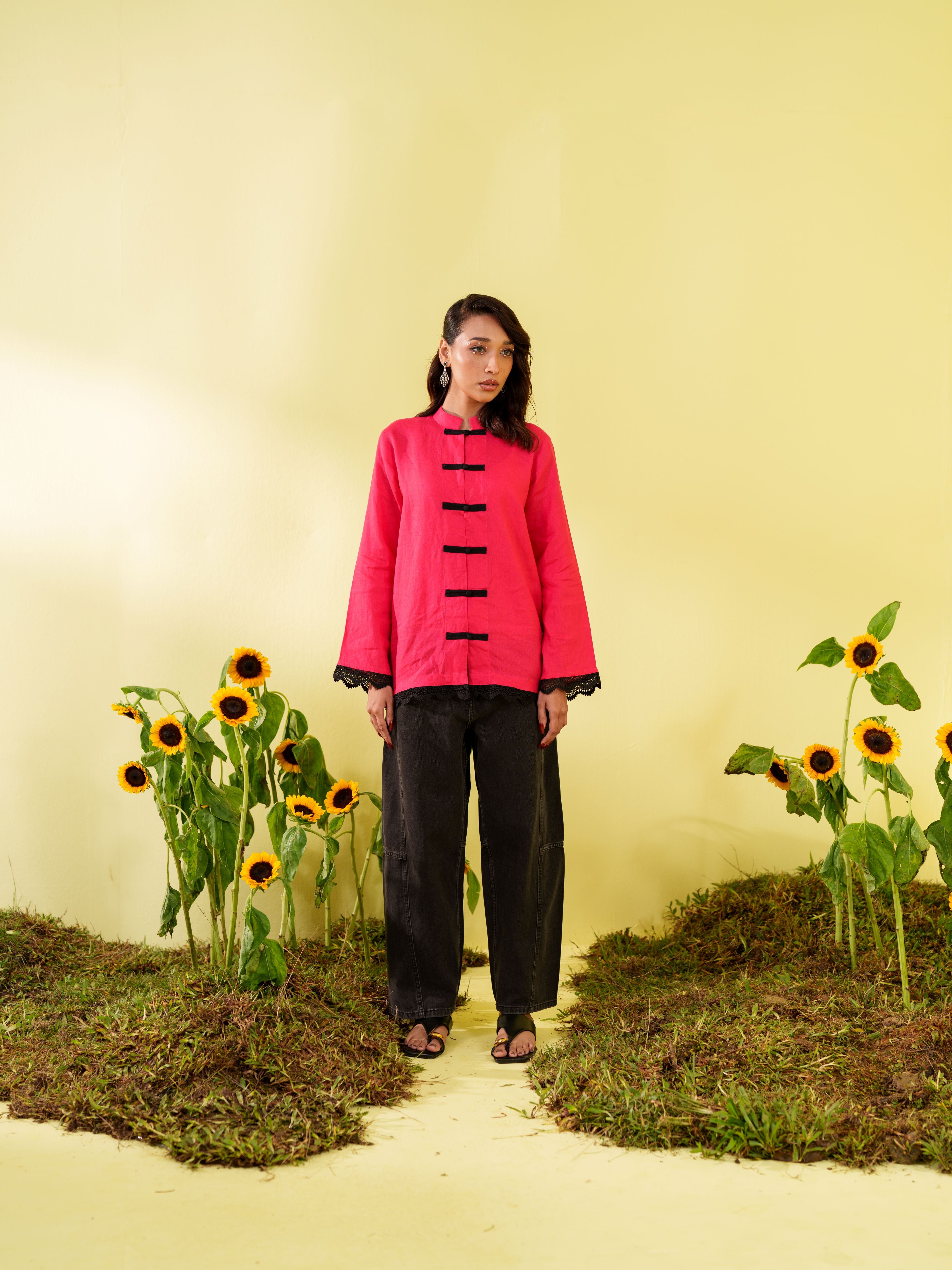 Women's Woven Fashion Top
